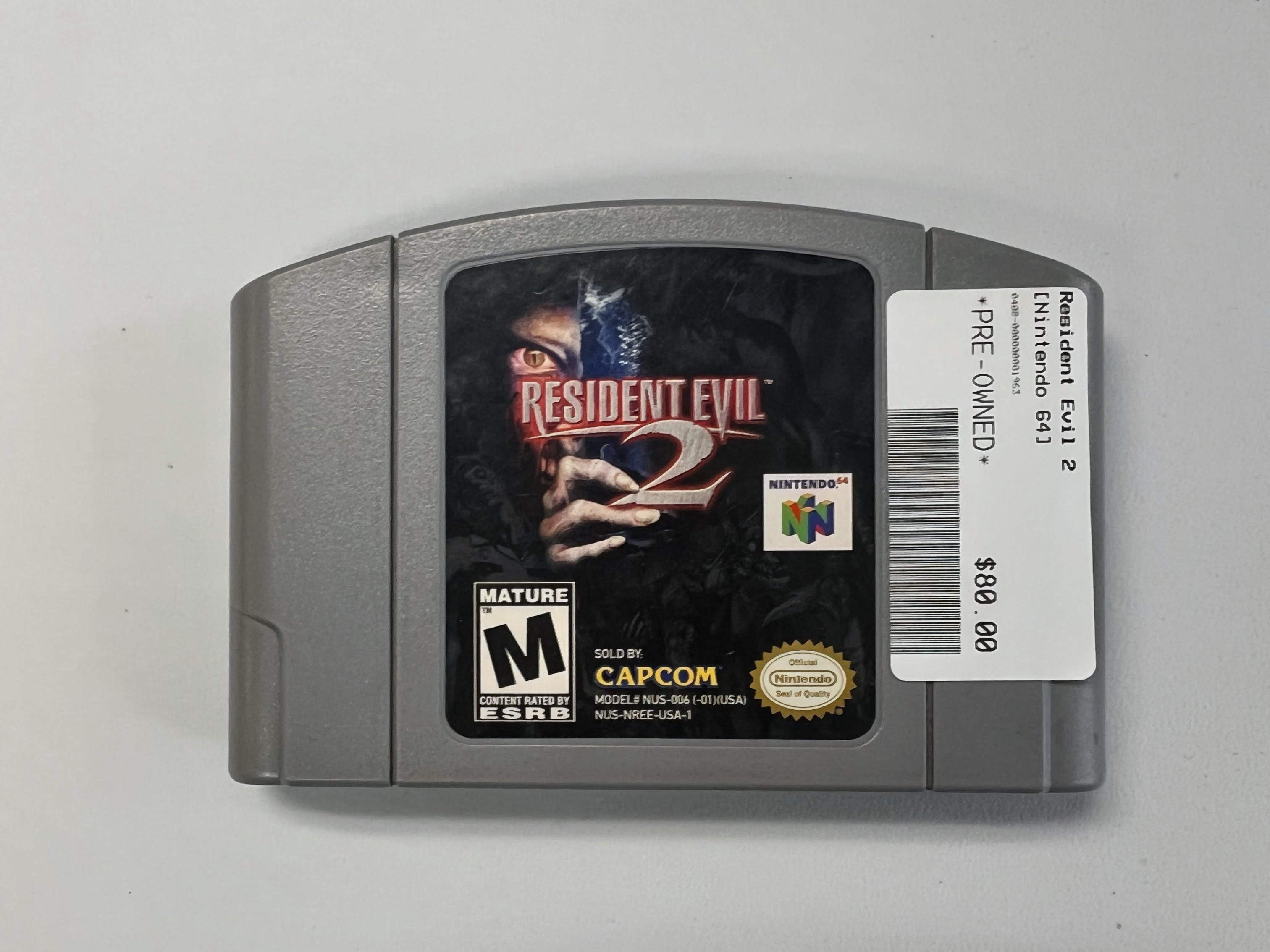 Resident Evil 2                Nintendo 64