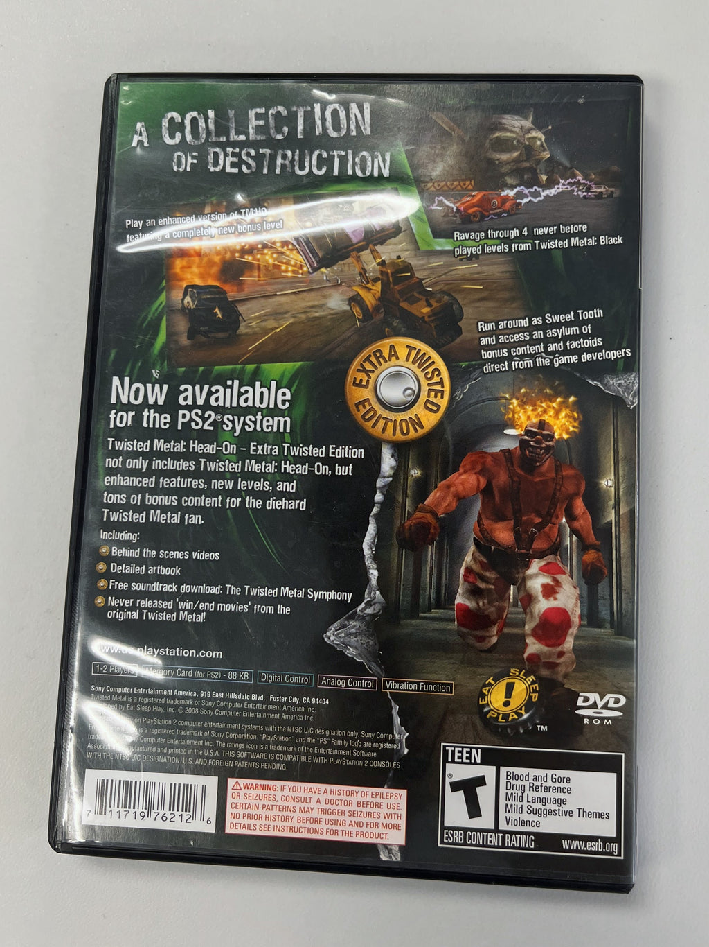 Twisted Metal:Head-On PlayStation 2