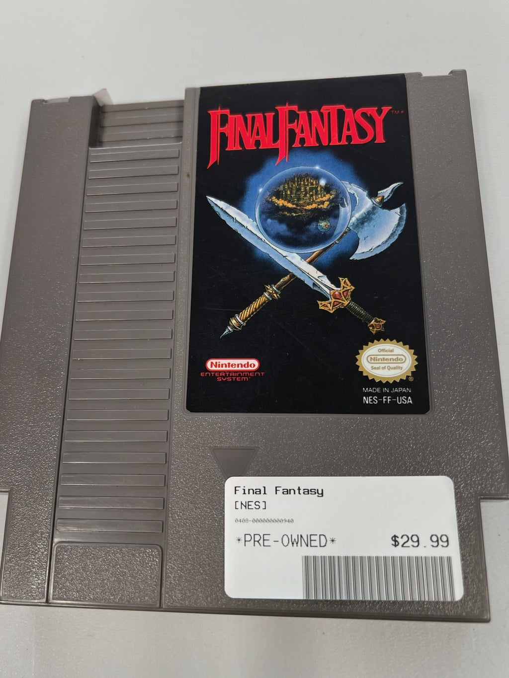 Final Fantasy                           NES