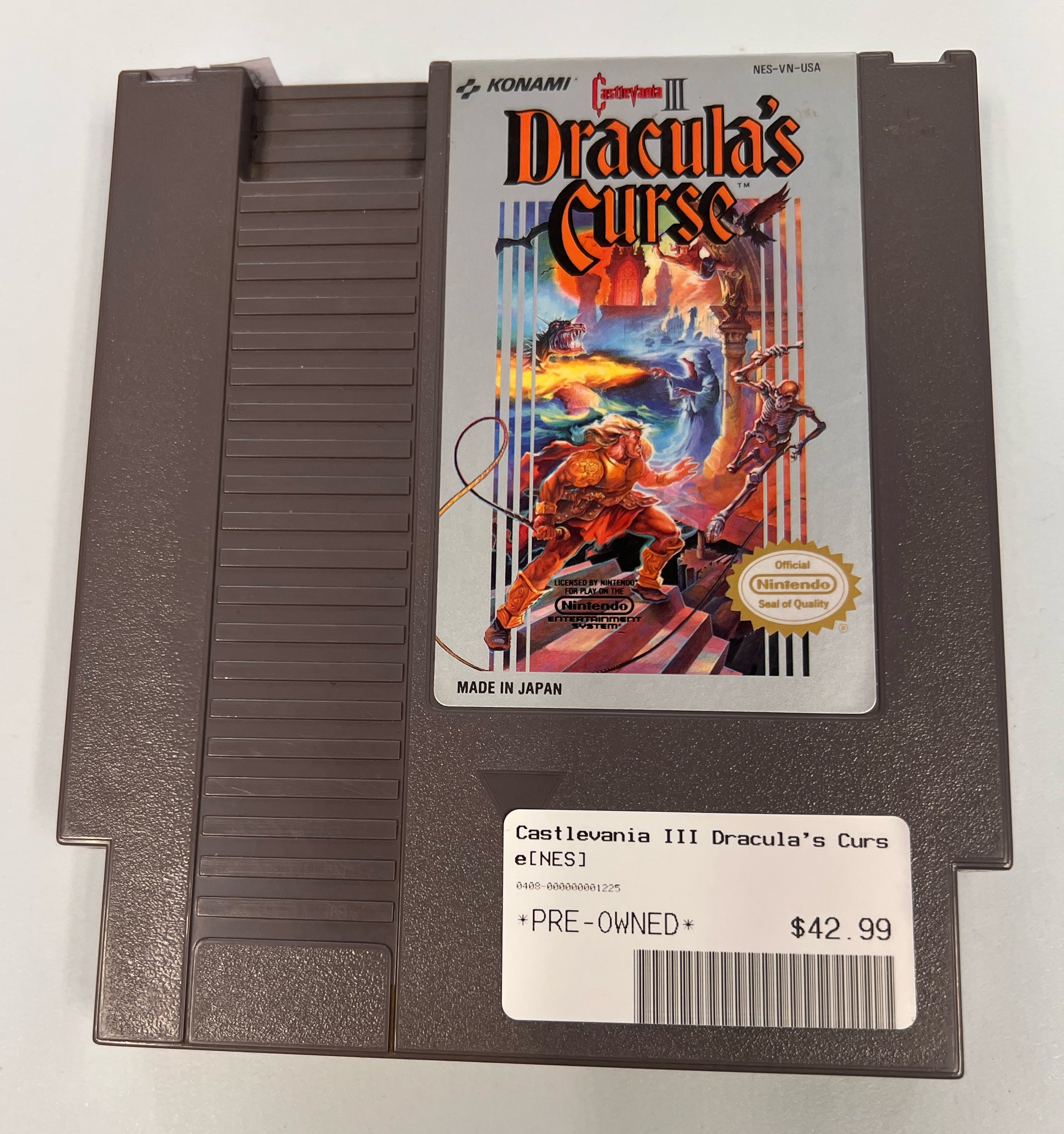 Dracula’s Curse                       NES