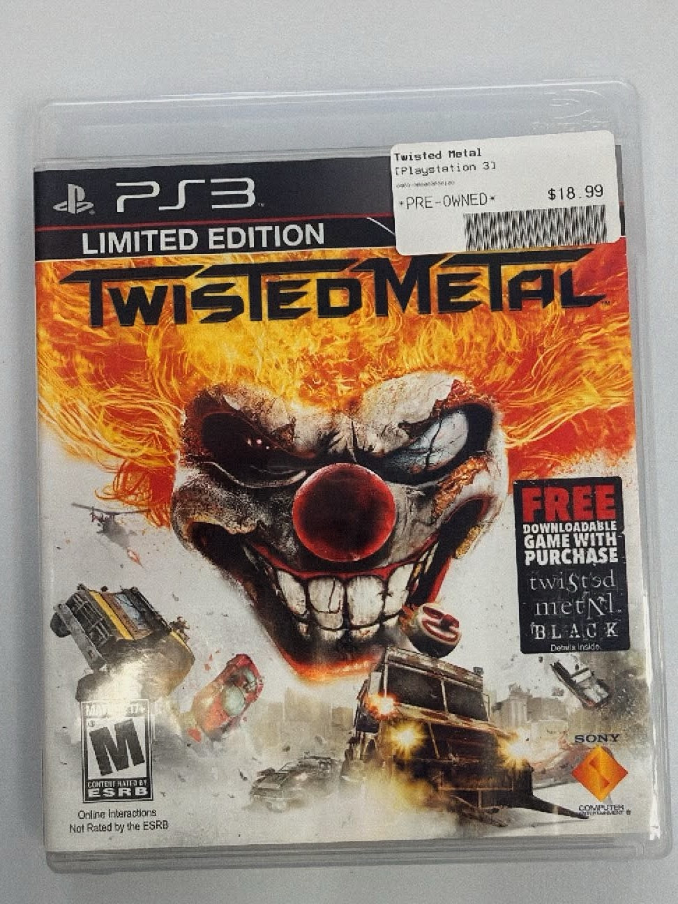 Twisted Metal Limited Edition PlayStation 3