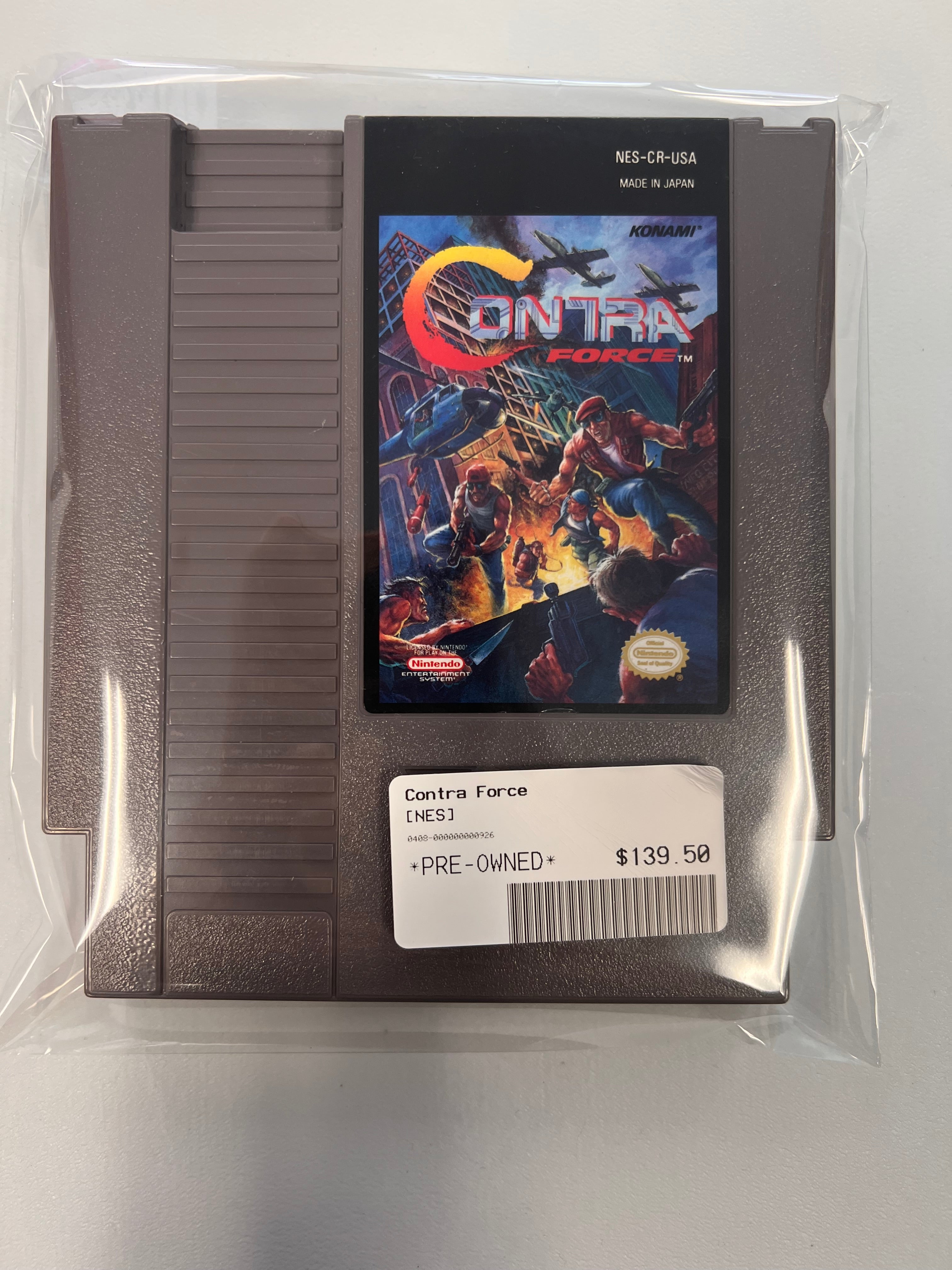 Contra Force                           NES
