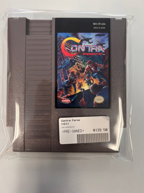 Contra Force                           NES