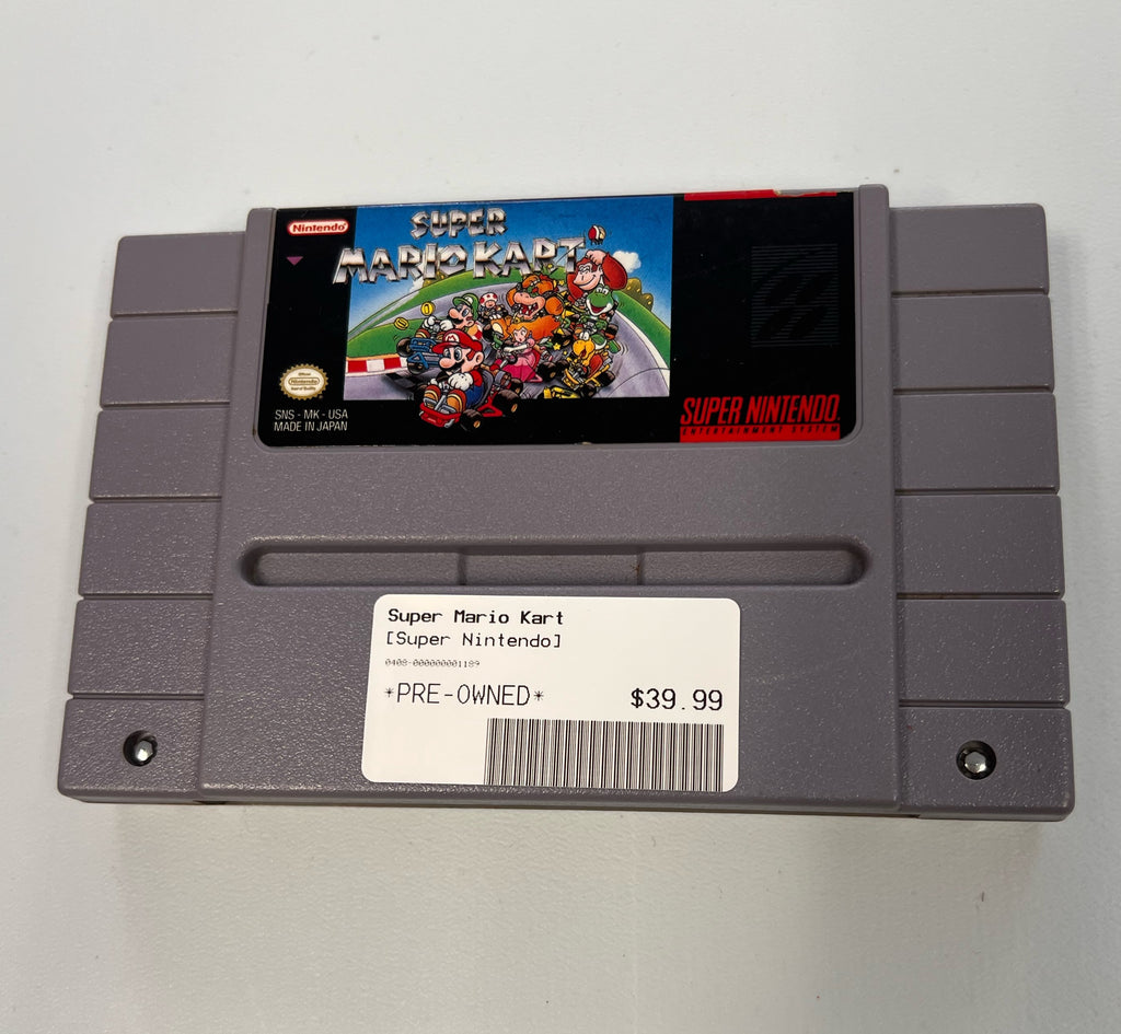 Super Mario Kart                  SNES