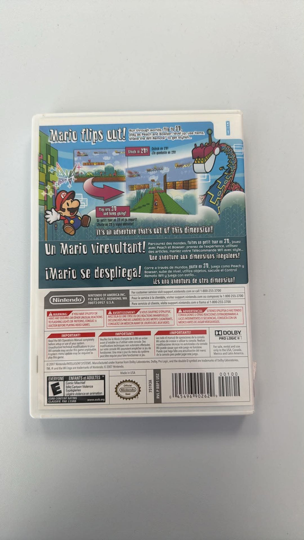 Super Paper Mario         Nintendo Selects (Wii)