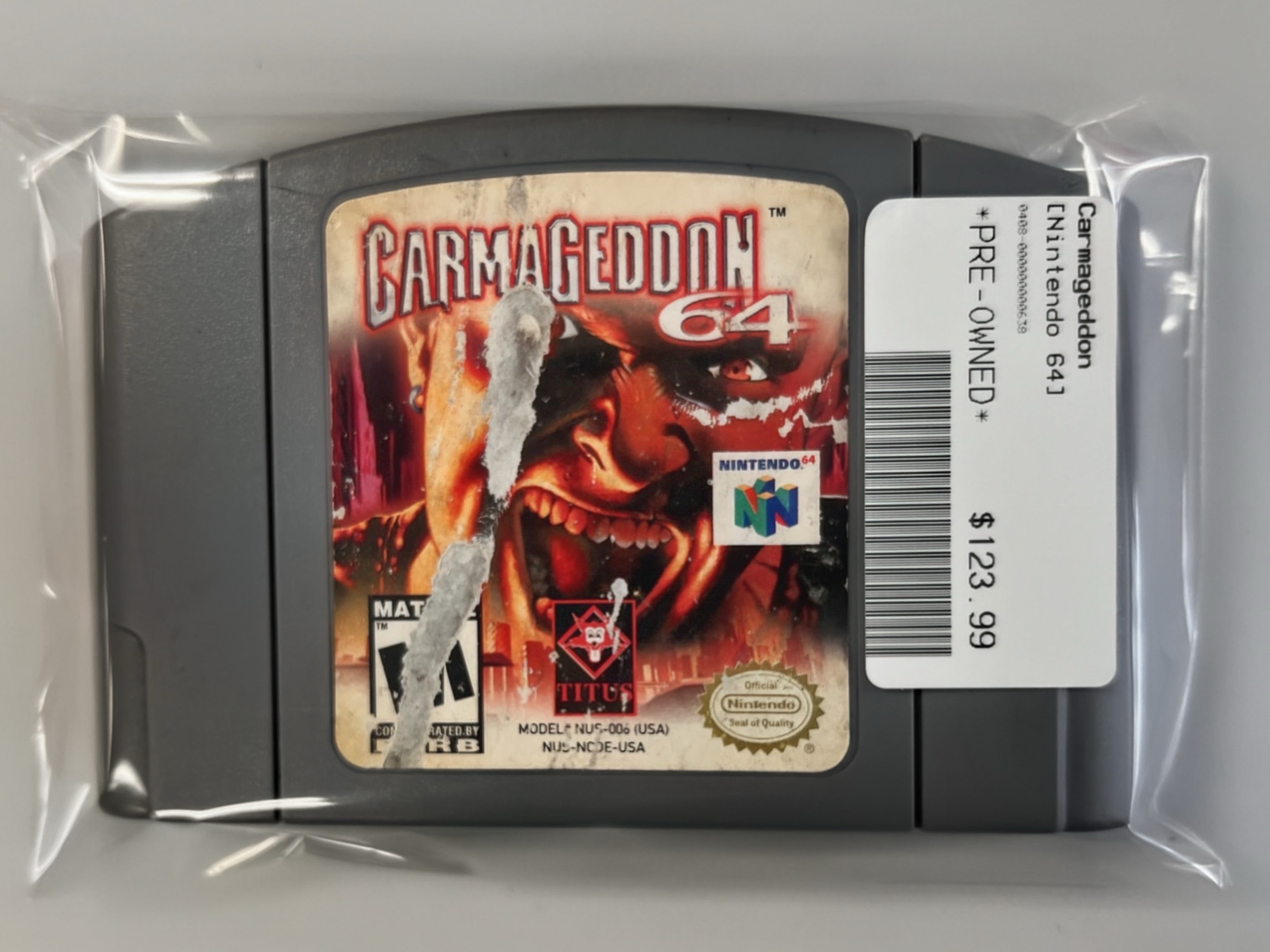 Carmageddon                 Nintendo 64