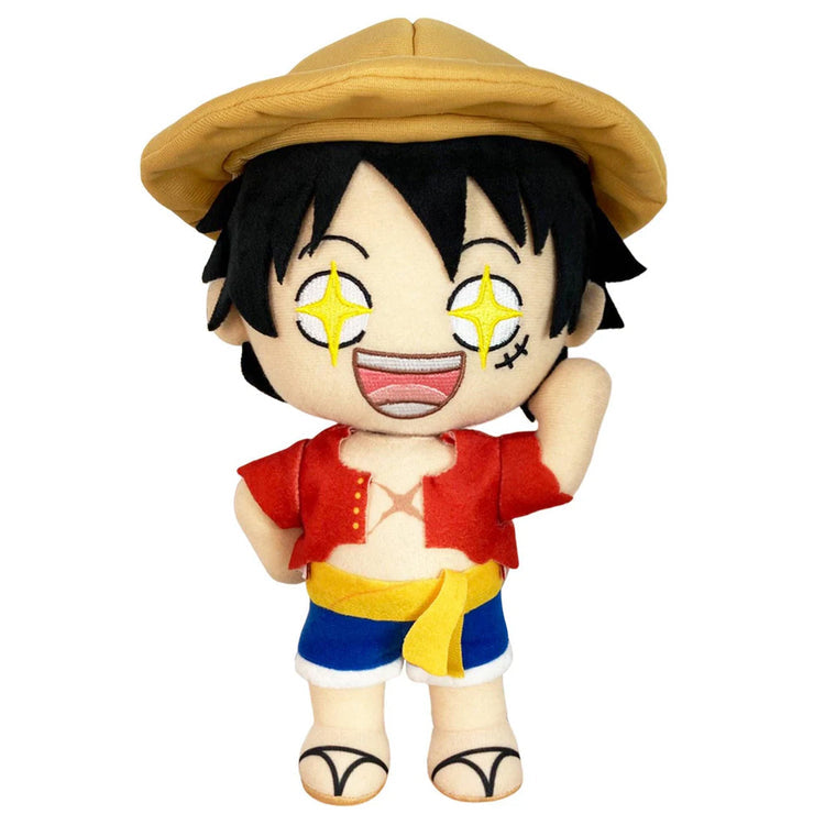 Luffy Change Face 8” Plush