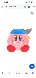 Kirby Bandana Waddle Dee 4” Plush