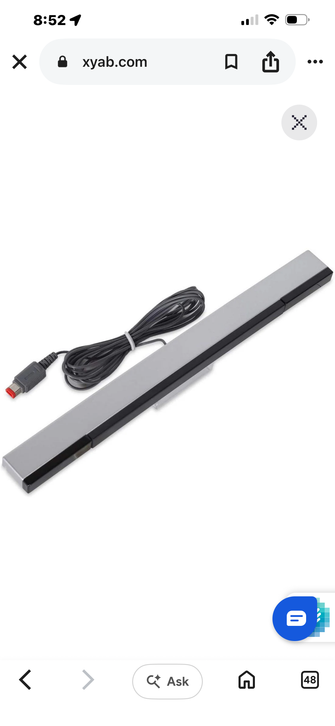 Wii Wired Sensor Bar