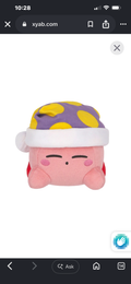 Kirby Sleep 6” Plush