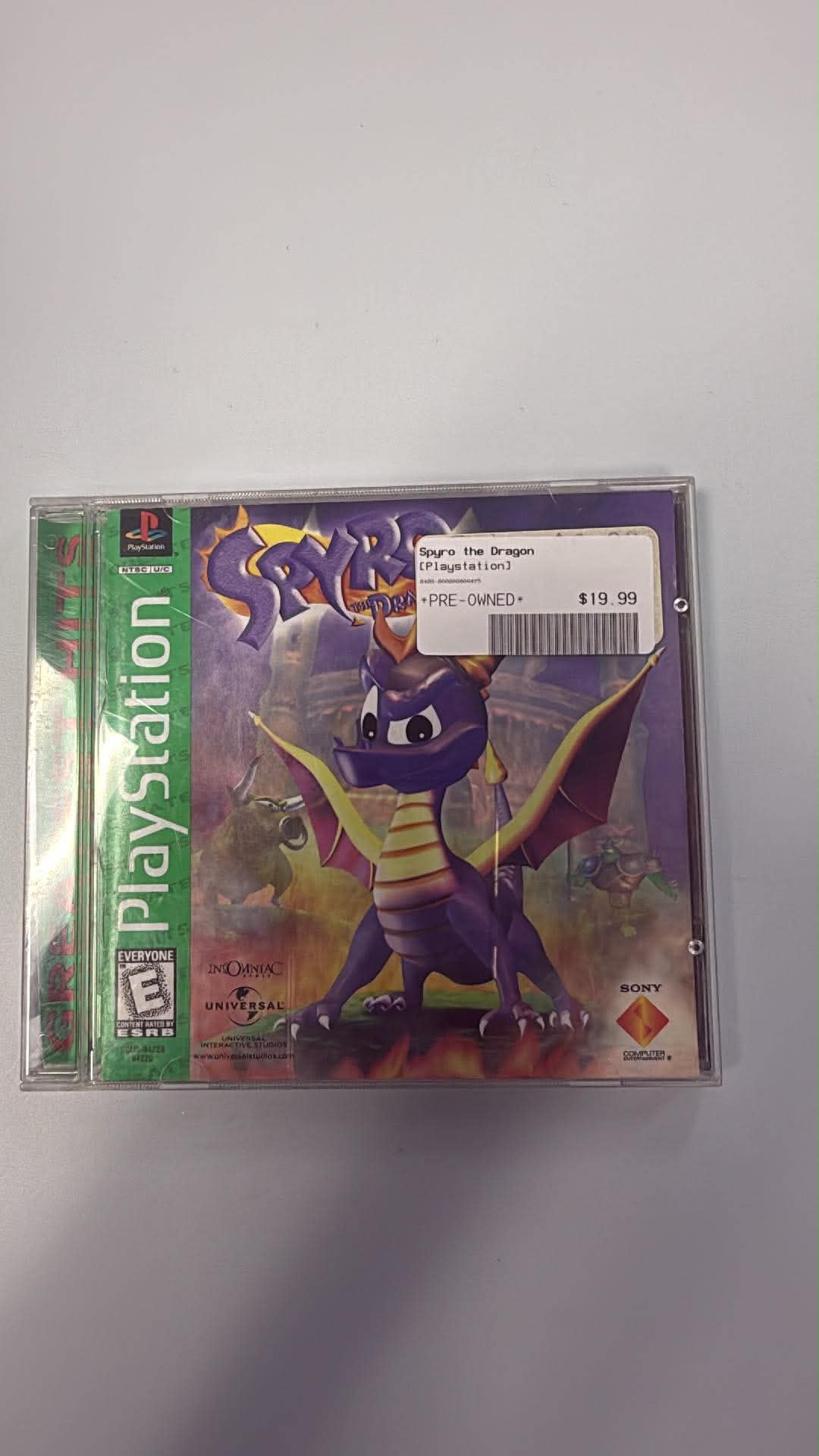 Spyro the Dragon PlayStation 1