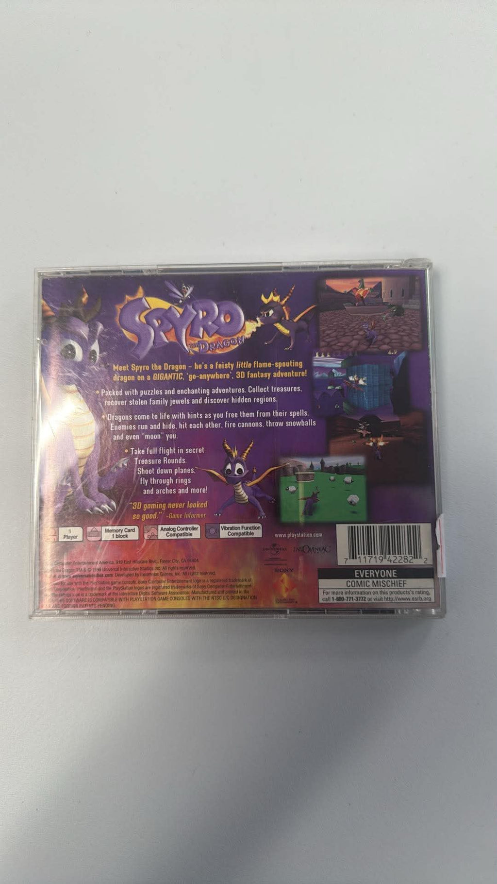 Spyro the Dragon PlayStation 1