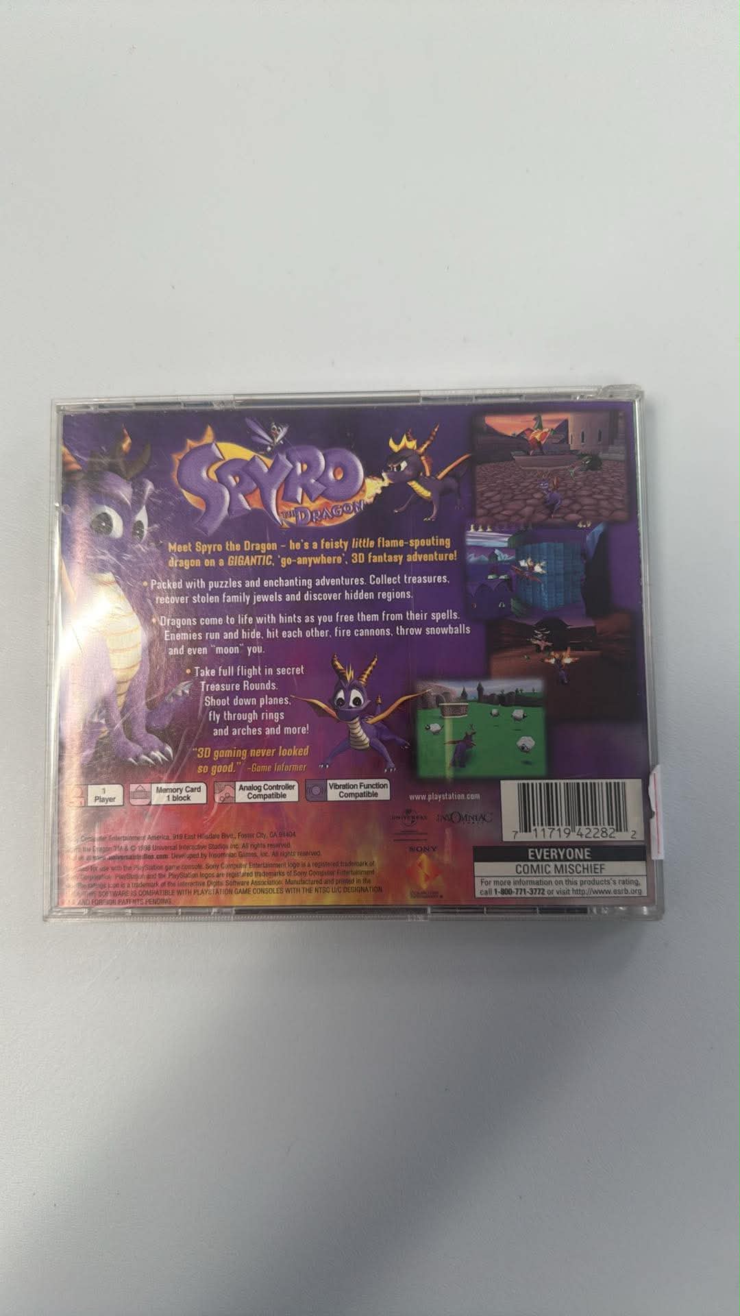 Spyro the Dragon PlayStation 1