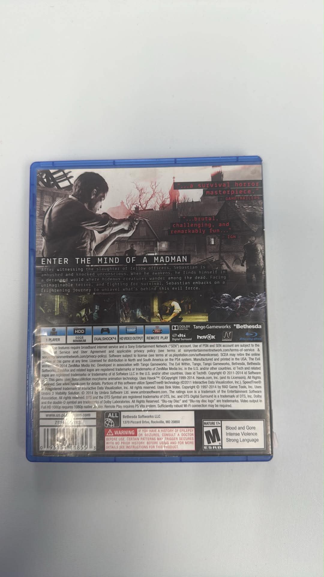 The Evil Within (PS 4)
