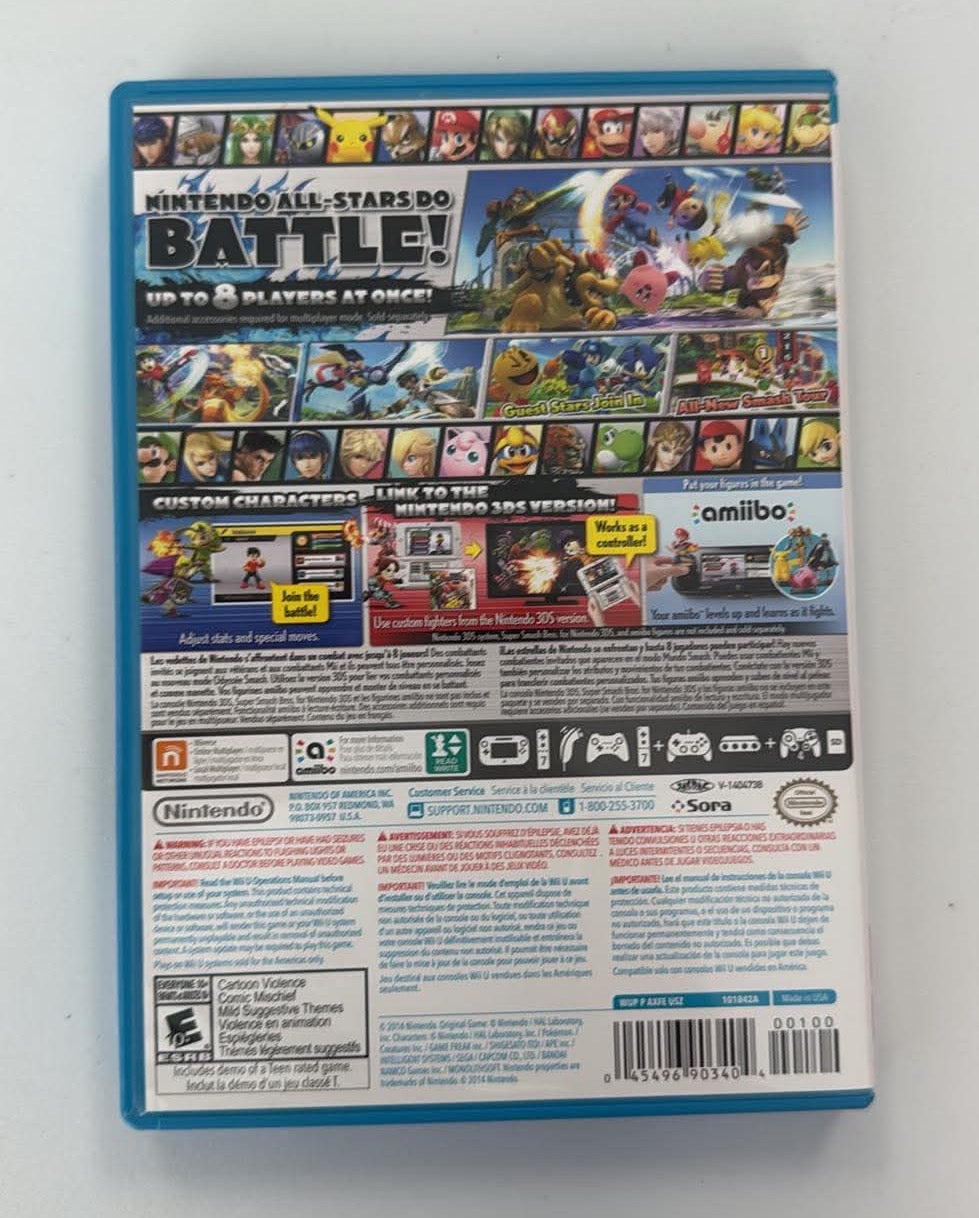 Super Smash Bros Wii U